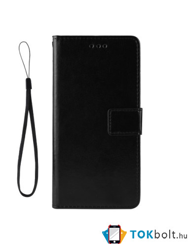 Oldalra nyíló tok OnePlus Nord N100 telefonhoz - FEKETE
