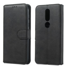 Oldalra nyíló tok Nokia 4.2 telefonhoz - FEKETE