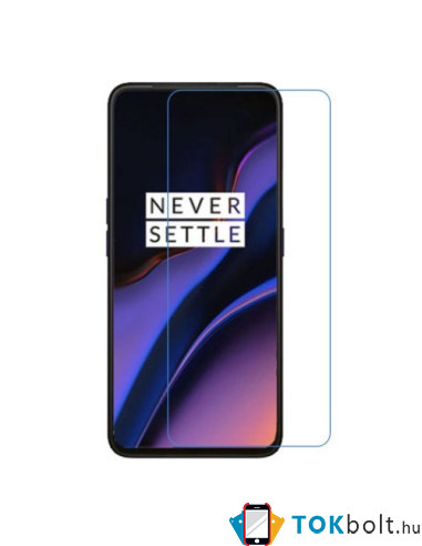 Kijelzővédő karcálló edzett üveg Oneplus 7 Pro típusú készülékhez - 1 db