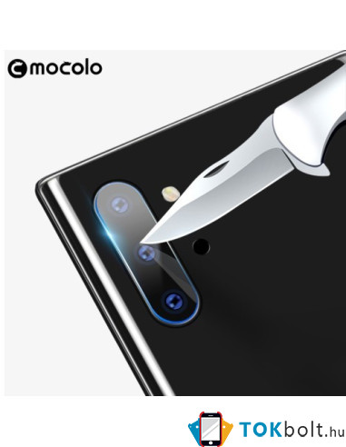MOCOLO telefon kamera védő üveg Samsung Galaxy Note 10 Plus típusú készülékhez - 1 db