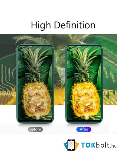 MOCOLO telefon kamera védő üveg Huawei P40 lite típusú készülékhez - 1 db