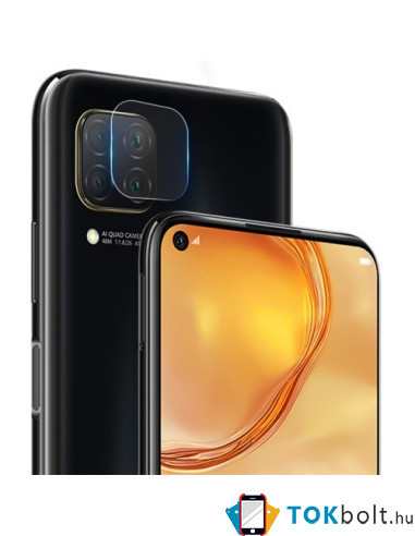 MOCOLO telefon kamera védő üveg Huawei P40 lite típusú készülékhez - 1 db