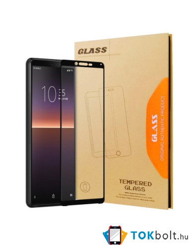 Kijelzővédő karcálló edzett üveg Sony Xperia 10 II típusú készülékhez - 1 db