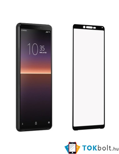 Kijelzővédő karcálló edzett üveg Sony Xperia 10 II típusú készülékhez - 1 db