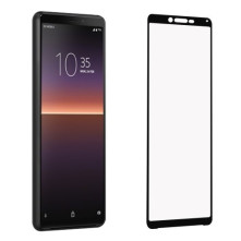 Kijelzővédő karcálló edzett üveg Sony Xperia 10 II típusú készülékhez - 1 db