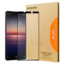Kijelzővédő karcálló edzett üveg Sony Xperia 1 II típusú készülékhez - 1 db