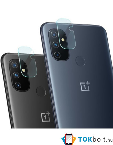 IMAK telefon kamera védő üveg Oneplus Nord N100 típusú készülékhez - 2 db