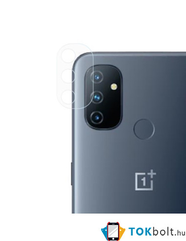 Telefon kamera védő üveg Oneplus Nord N100 típusú készülékhez - 1 db