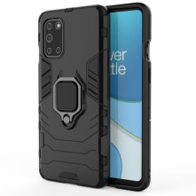 Kemény műanyag és rugalmas TPU hibrid tok Oneplus 8T telefonhoz - FEKETE