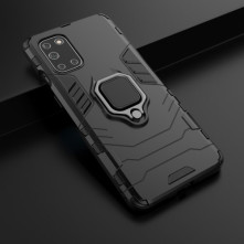 Kemény műanyag és rugalmas TPU hibrid tok Oneplus 8T telefonhoz - FEKETE