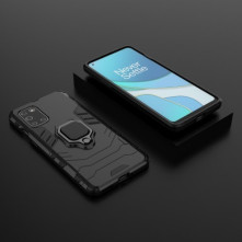 Kemény műanyag és rugalmas TPU hibrid tok Oneplus 8T telefonhoz - FEKETE