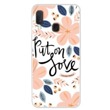 Rugalmas TPU tok Samsung Galaxy A20e készülékhez - PUT ON LOVE