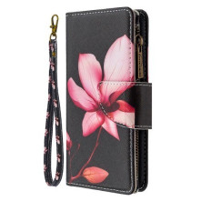 Oldalra nyíló tok cipzáras rekesszel Huawei P30 Lite / P30 Lite New Edition - LILIOM
