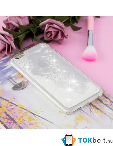 Mozgó csillámos telefontok iPhone 7/8/SE 2nd Gen (2020) készülékhez - PITYPANG