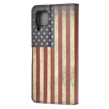Notesz tok Huawei P40 Lite telefonhoz - AMERIKAI ZÁSZLÓS