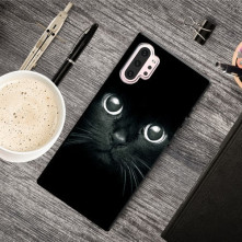 Mintás rugalmas TPU tok Samsung Galaxy Note 10 Plus készülékhez - MACSKA
