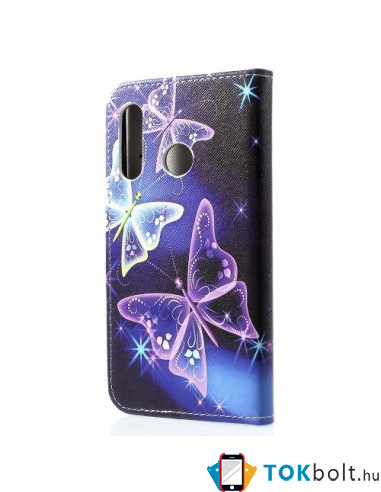 Oldalra nyíló tok Huawei P30 Lite / P30 Lite New Edition telefonhoz - ÁLOM LEPKÉS