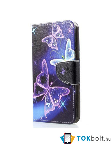 Oldalra nyíló tok Huawei P30 Lite / P30 Lite New Edition telefonhoz - ÁLOM LEPKÉS