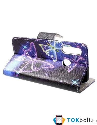 Oldalra nyíló tok Huawei P30 Lite / P30 Lite New Edition telefonhoz - ÁLOM LEPKÉS