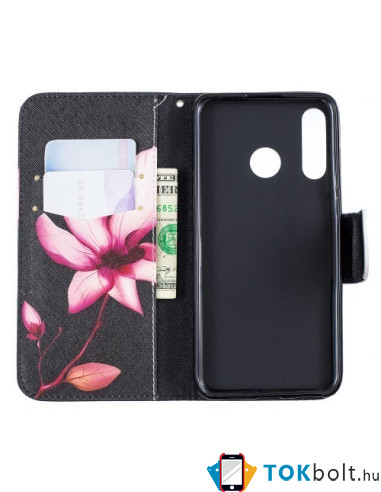 Oldalra nyíló tok Huawei P30 Lite / P30 Lite New Edition telefonhoz - LILIOM