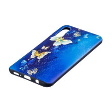 Mintás rugalmas TPU tok Samsung Galaxy A50 készülékhez - PILLANGÓS