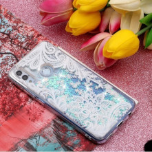 Mozgó csillámos telefontok Huawei P Smart (2019) / Huawei Honor 10 Lite készülékhez - CSIPKE MINTÁS