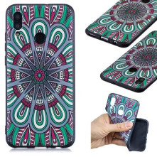 Mintás rugalmas TPU tok Huawei P Smart (2019) / Honor 10 Lite készülékhez - SZIMMETRIA