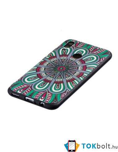 Mintás rugalmas TPU tok Huawei P Smart (2019) / Honor 10 Lite készülékhez - SZIMMETRIA