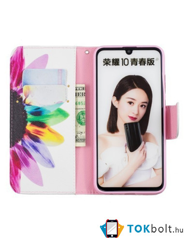 Notesz tok Huawei P Smart (2019) / Honor 10 Lite telefonhoz - SZÍNPALETTA