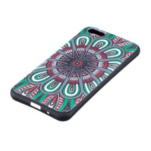 Mintás rugalmas TPU tok Huawei Y5 (2018) / Y5 Prime (2018) / Honor 7s / Play 7 készülékhez - SZIMMETRIA
