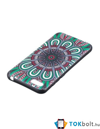 Mintás rugalmas TPU tok Huawei Y5 (2018) / Y5 Prime (2018) / Honor 7s / Play 7 készülékhez - SZIMMETRIA