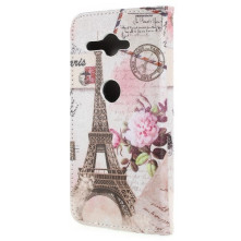 Mintás notesz tok Sony Xperia XZ2 Compact telefonhoz - EIFFEL-TORONY
