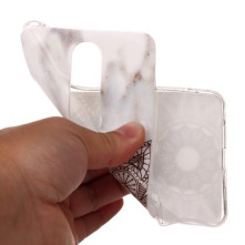 Márvány mintás rugalmas tok Nokia 6.1 / Nokia 6 (2018) készülékhez - MANDALA