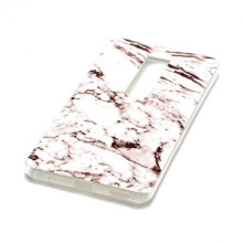 Márvány mintás rugalmas tok Nokia 6.1 / Nokia 6 (2018) készülékhez - FEHÉR