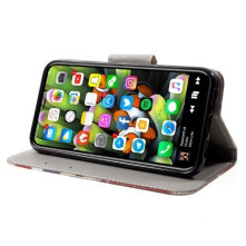 Notesz tok iPhone X/XS telefonhoz - LONDON MINTÁS