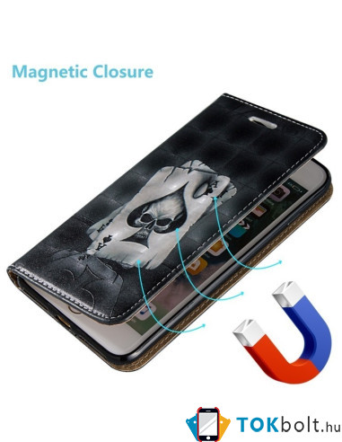 Rejtett mágneses telefontok iPhone 6 Plus / 6s Plus telefonhoz - PÓKER