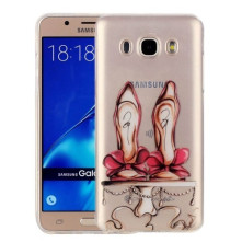 Hajlékony TPU tok Samsung Galaxy J7 (2016) telefonhoz - MAGASSARKÚ