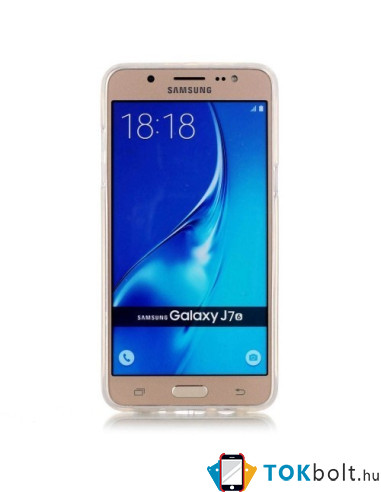 Hajlékony TPU tok Samsung Galaxy J7 (2016) telefonhoz - KOPONYÁS