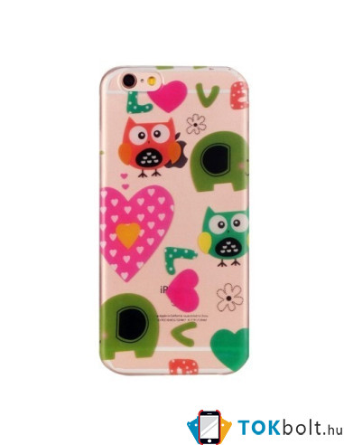 Rugalmas tok Apple iPhone 6 / 6S telefonhoz - LOVE