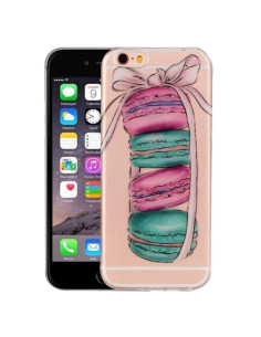 Rugalmas tok Apple iPhone 6 / 6S telefonhoz - MACARON