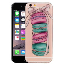 Rugalmas tok Apple iPhone 6 / 6S telefonhoz - MACARON