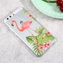 Rugalmas mintás tok Huawei P10 Plus telefonhoz - FLAMINGÓ