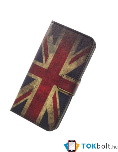 Brit zászlós notesz tok Samsung Galaxy A3 (2017) telefonhoz