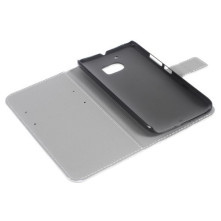 Mintás mappa telefontok HTC 10 / HTC 10 Lifestyle telefonhoz - KÉK PILLANGÓS