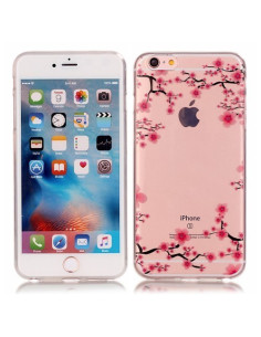 Vékony rugalmas tok Apple iPhone 6 / iPhone 6S telefonhoz - TAVASZI VIRÁGOS