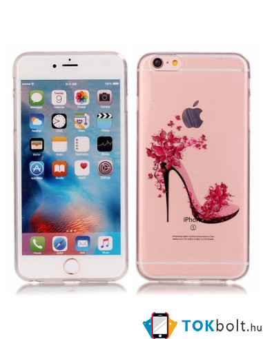 Vékony rugalmas tok Apple iPhone 6 / iPhone 6S telefonhoz - MAGASSARKÚ