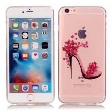 Vékony rugalmas tok Apple iPhone 6 / iPhone 6S telefonhoz - MAGASSARKÚ