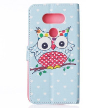 Mókás baglyos notesz tok LG G5 telefonhoz