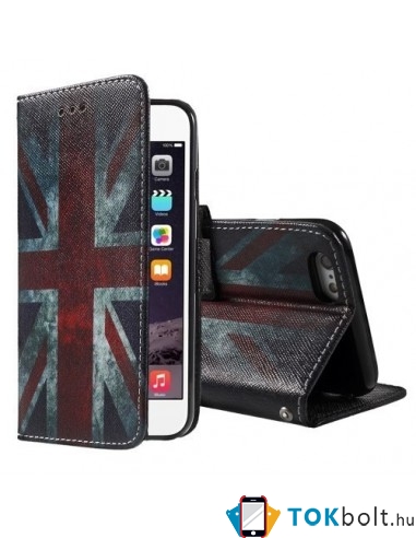 Brit zászlós notesz tok Apple iPhone 6 Plus / iPhone 6s Plus telefonhoz