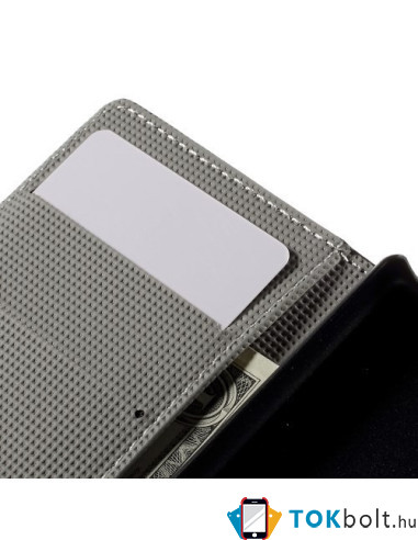 Oldalra nyíló brit zászlós tok Sony Xperia Z5 Compact telefonhoz